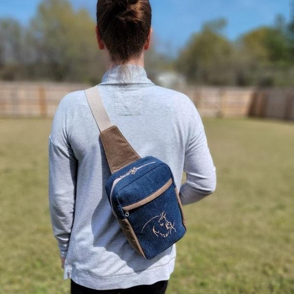 Cross Body Sling Bag Etsy