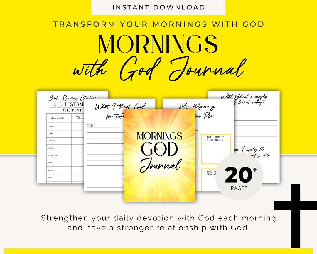 Digital Prayer Journal | Digital Bible Study Journal | Instant Download ...
