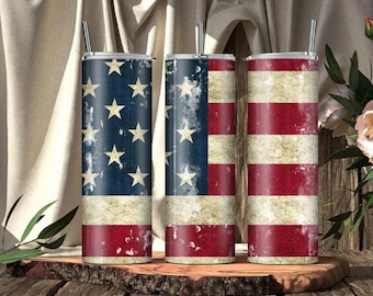 American Flag 20oz Tumbler