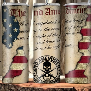 Second Amendment 20oz Tumbler