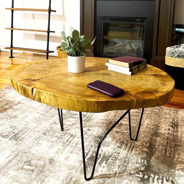 Round Coffee Table Etsy