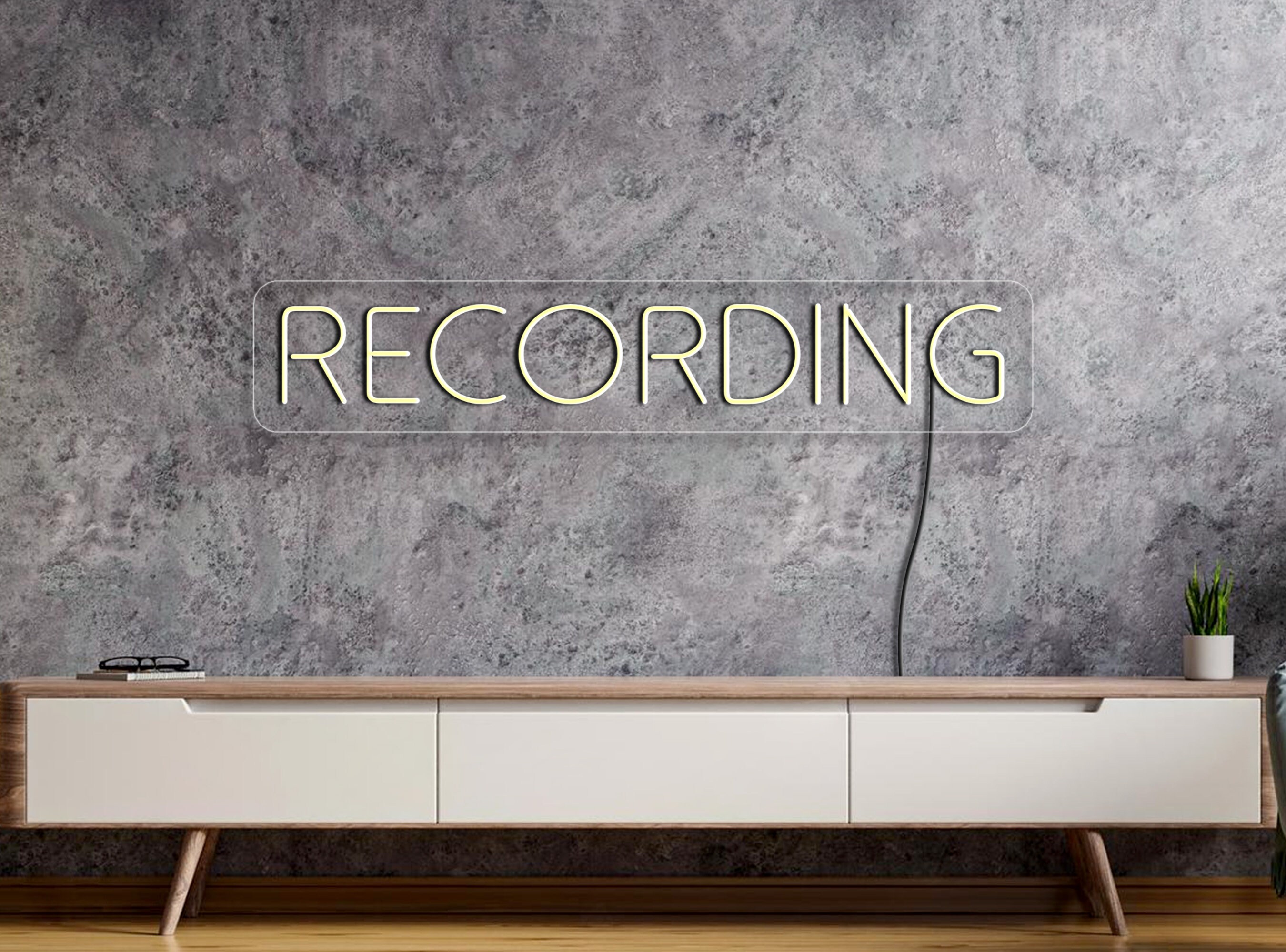 Recording Neon Sign, Recording Studio Sign, Recording Led Sign ...