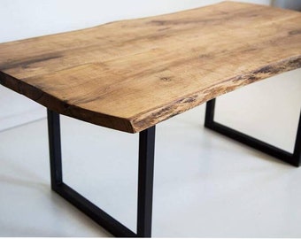 Live edge table with legs,Live edge table dining,Live edge table large,Live edge dine table,Dining table wood large,Wood table rustic