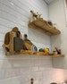 Live edge floating shelf walnut, Custom floating shelves, Wooden shelf for wall, Wood wall shelf, Floating shelves wood 