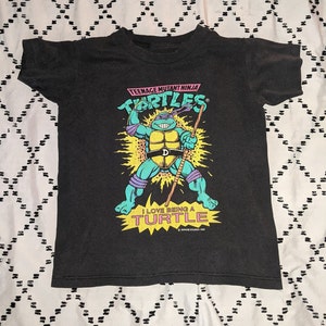 1990 ninja turtles kids tshirt size large