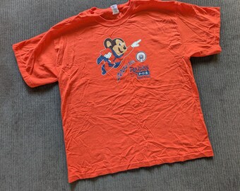Ralph's - p.u.b illini club 2004-2005 orange vintage shirt