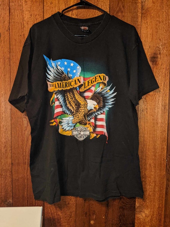 AMERICAN LEGEND 90's Vintage XL Harley Davidson Shirt