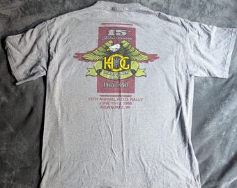 1998 Harley Owners Group Grey XL vintage shirt