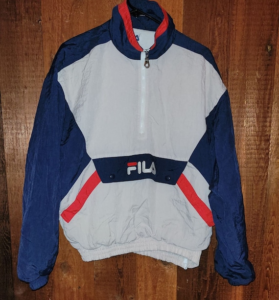 90S VINTAGE FILA track large jacket - image 1