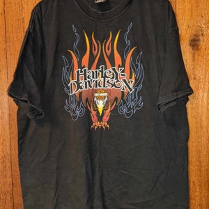 2001/ Chandler AZ-Eagle flame - Harley Davidson/ XL shirt y2k