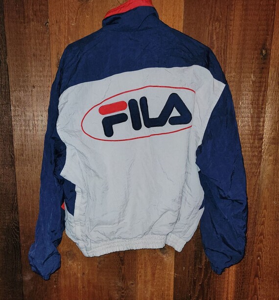 90S VINTAGE FILA track large jacket - image 2