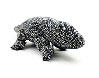 Patrón de costura de lagarto en PDF, patrón de peluche de descarga instantánea, patrón digital