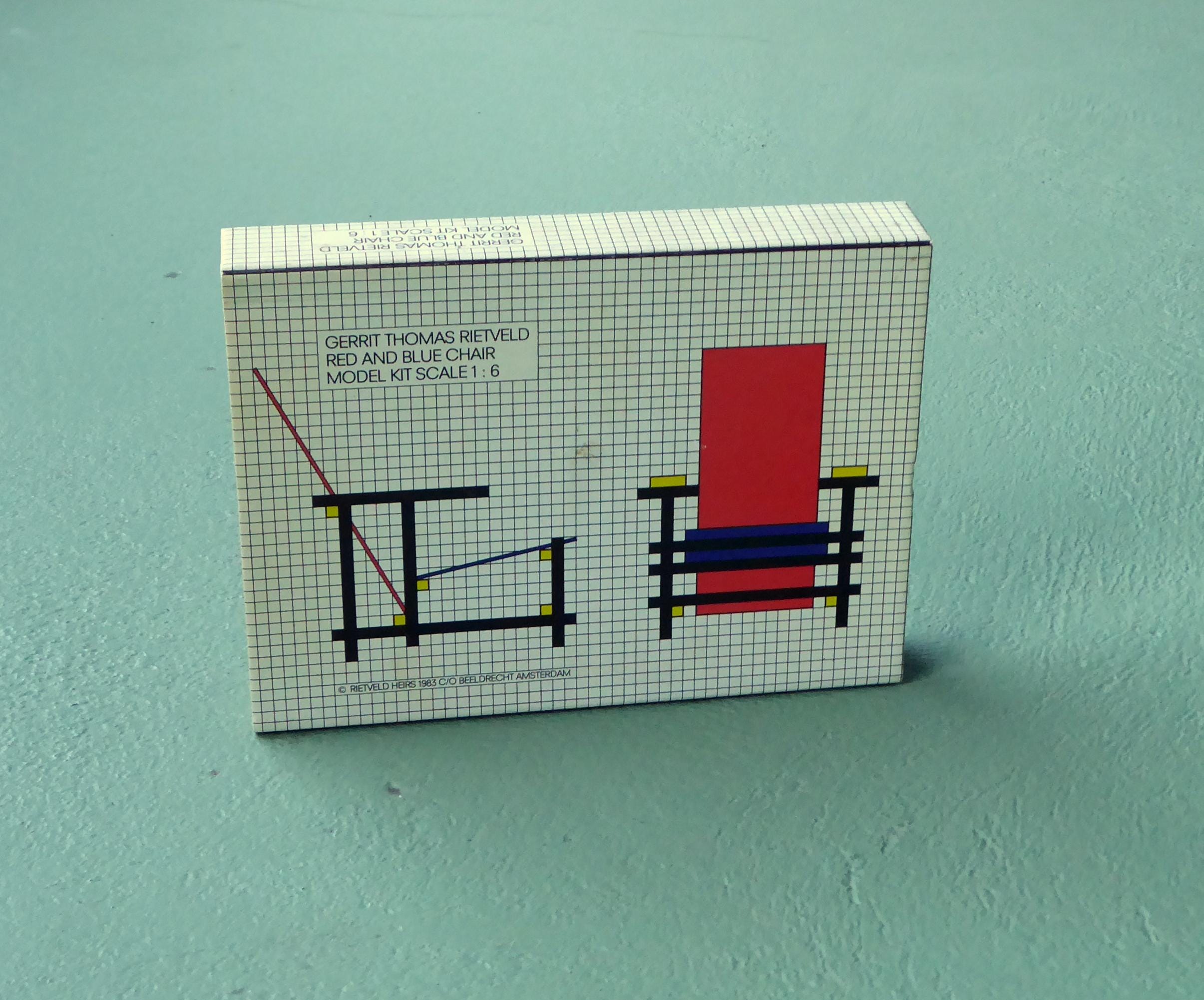 Sedia Rossa E Blu Misure Sedia Rietveld Poltrona Red And Blue Di