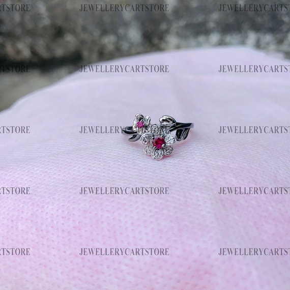 Enchanted Disney Mulan Live Action Rhodolite and 1 10CT Diamond