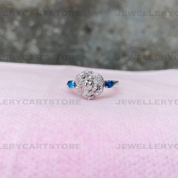Belle rose shop ring