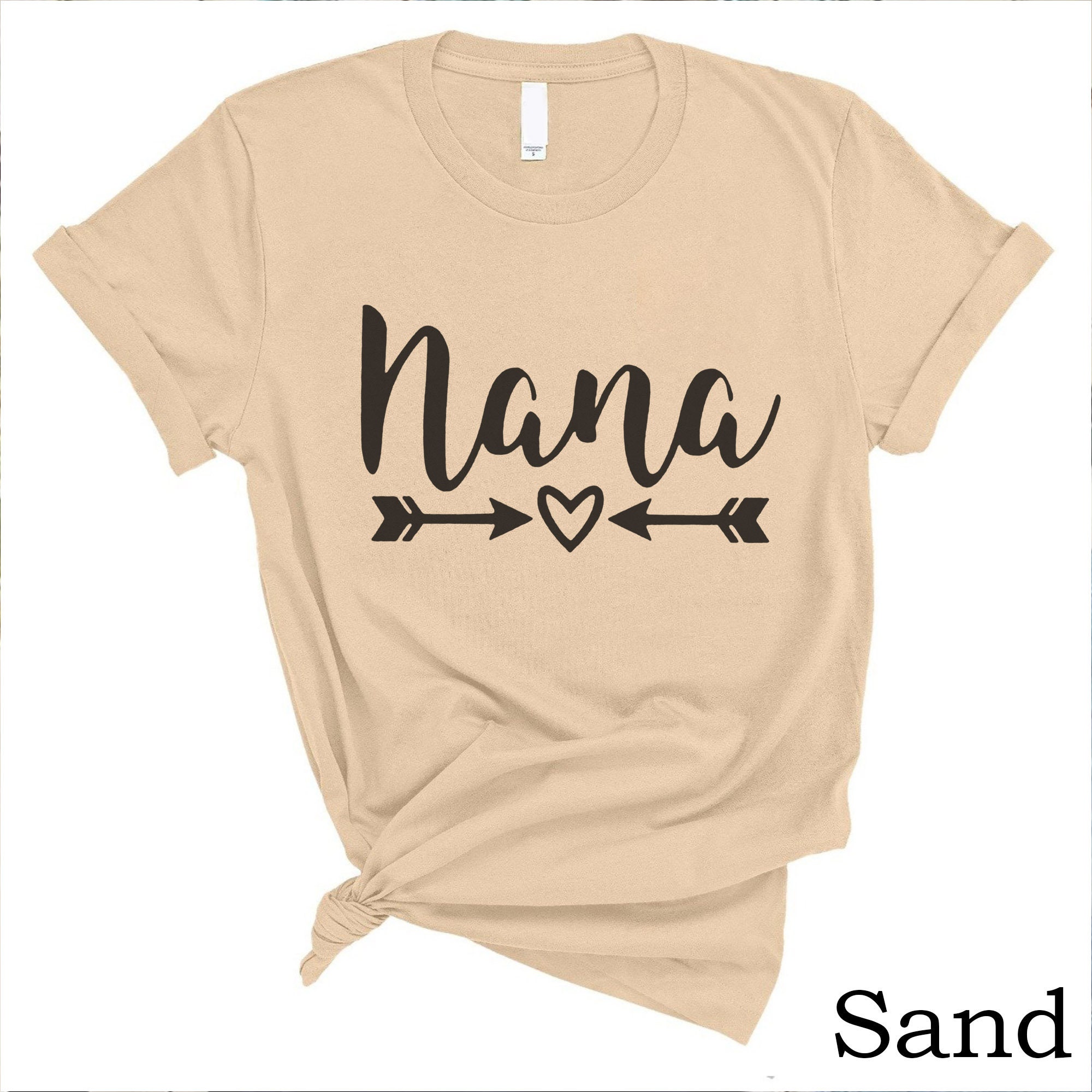 Nana TShirt Mother Day TShirt Personalize All Sizes and Etsy