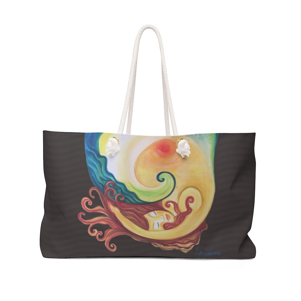 Goddess of Creation Weekender Bag Creative Process Ethereal - Etsy