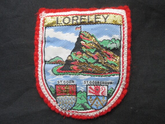 Rhine River Cruise Souvenir Rhein Patch Linz Patch Vintage Austrian Souvenir Backpack Patch Sew On Applique Patch Embroidered Patch