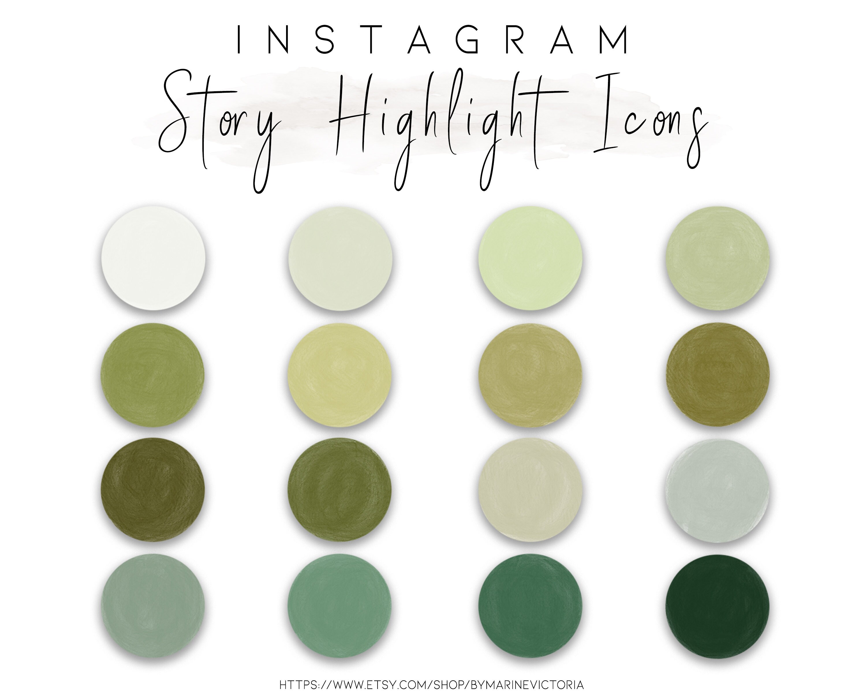 Instagram Story Highlight Icons Plant Spring Highlight Icons | Etsy