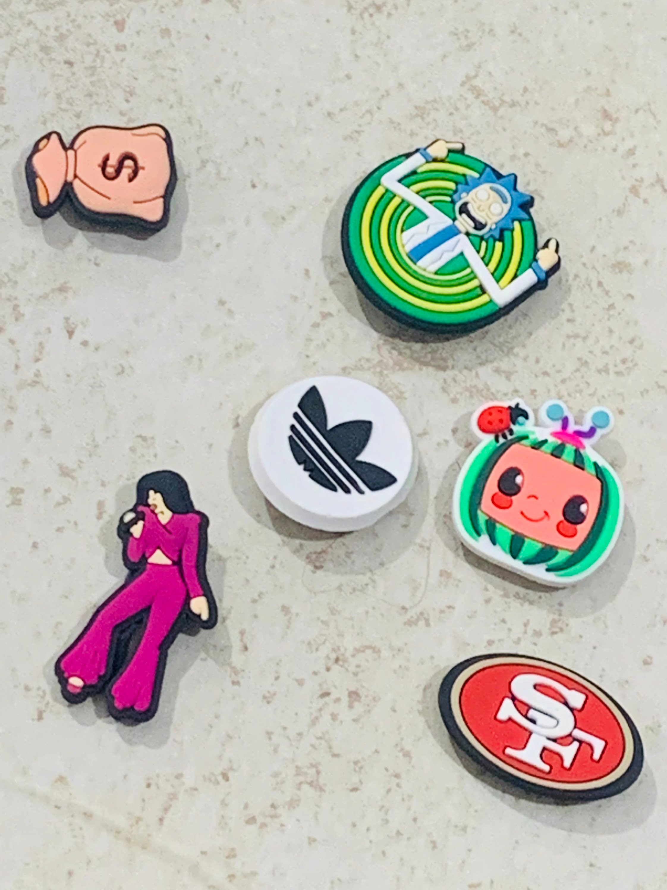 baseball croc charms