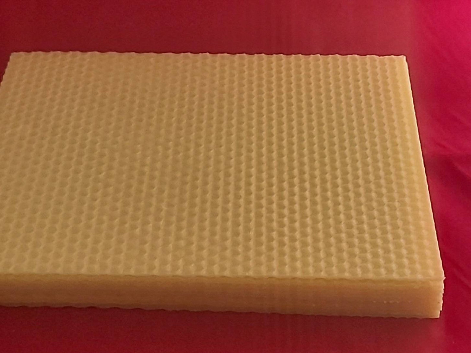 Candles Beeswax Sheets 100 Natural 10pcs made in Etsy UK