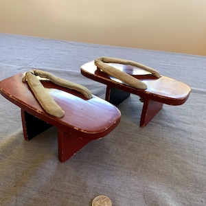Antique Japanese Geta - Etsy