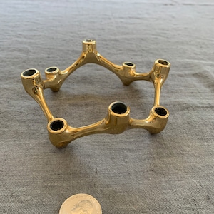 Brass 6 light Candelabra Small Candles