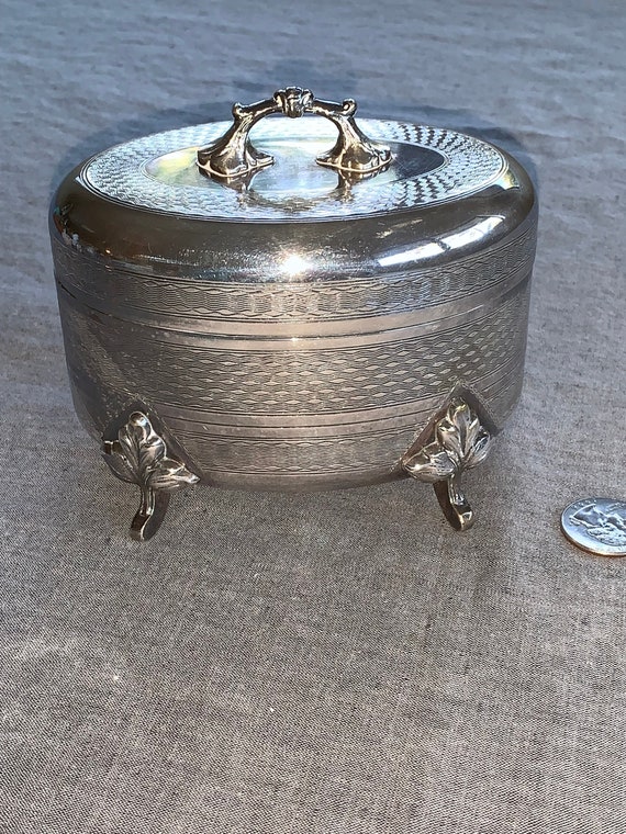 Silver Plated Casket