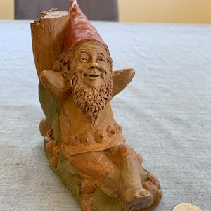 Gnome Figurine Signed-Dated Tom Clark &quot;Saturday&quot; 1983