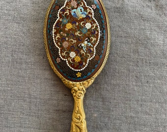 Japanese Cloisonne Mirror