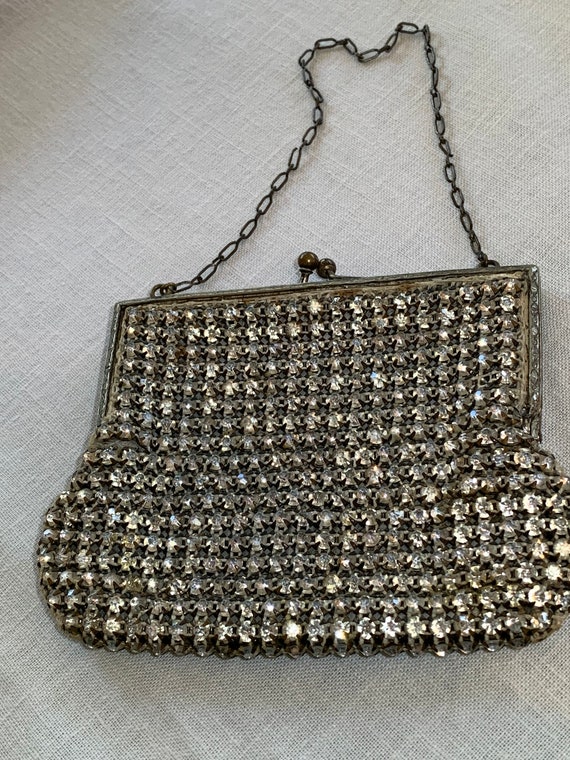 Art Deco Faux Diamond Purse