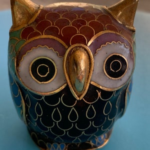 DIY Cloisonne Kit Owl Pattern Perfect Craft for Home Decor & Unique Gift 