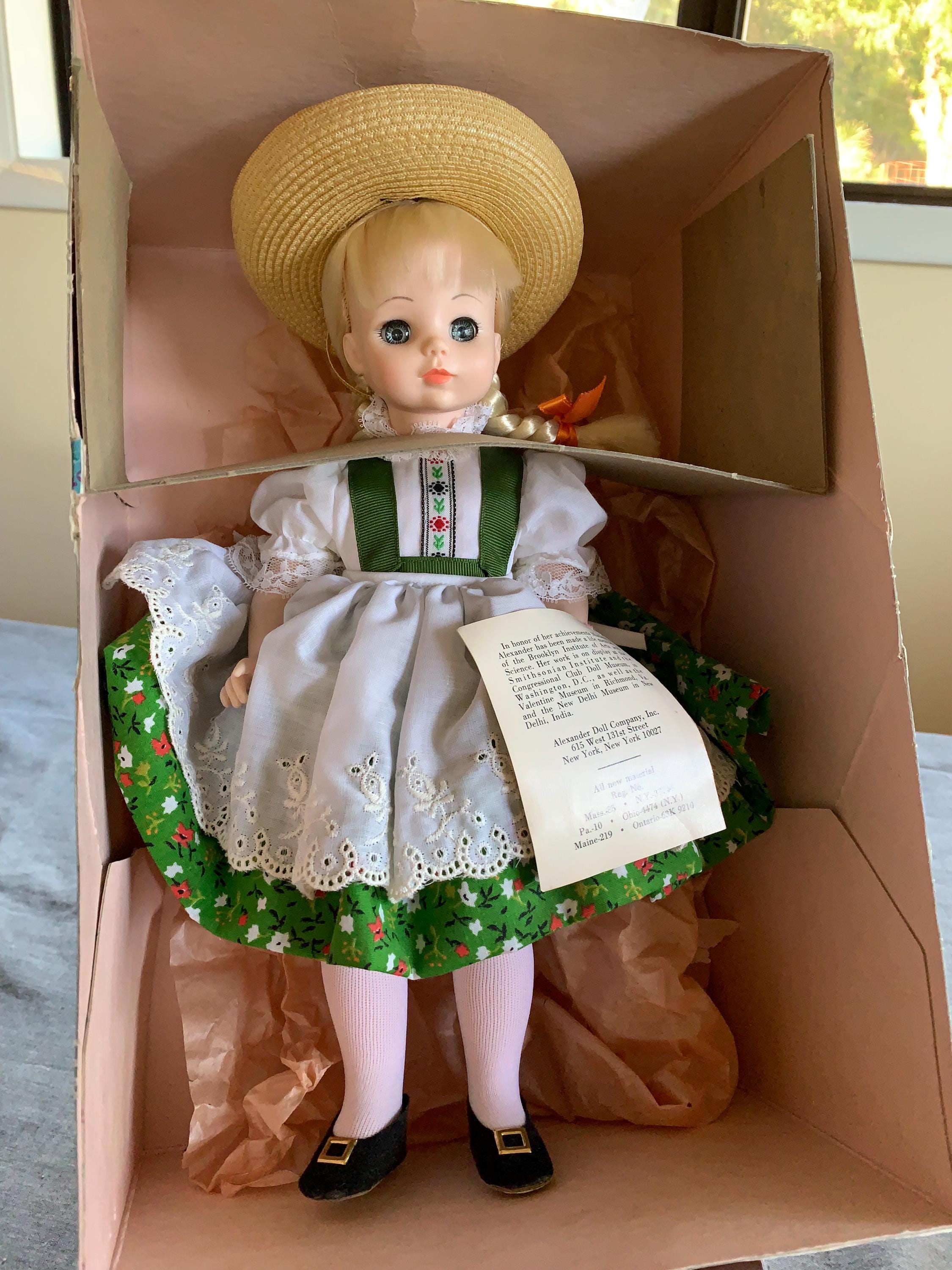 Heidi - Vintage Madame Alexander Doll - Etsy