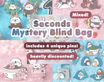 Seconds Enamel Pin Mystery Blind Bag