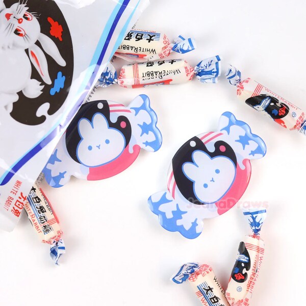 White Rabbit Candy Phone Grip [SECONDS]