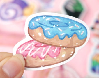 Trans Donuts Sticker