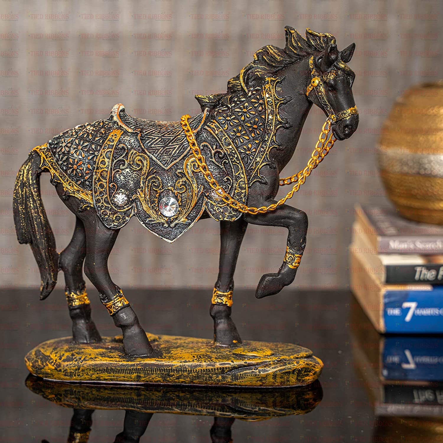 Horse Showpiece for Good Luck Statue Figurine for Living Room Etsy