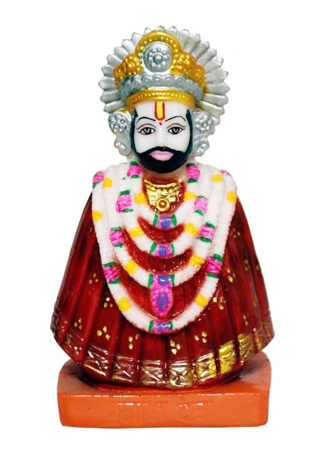 Khatu Shyam Ji 6 Inch Marble Idols MultiColoured Dimensions Etsy