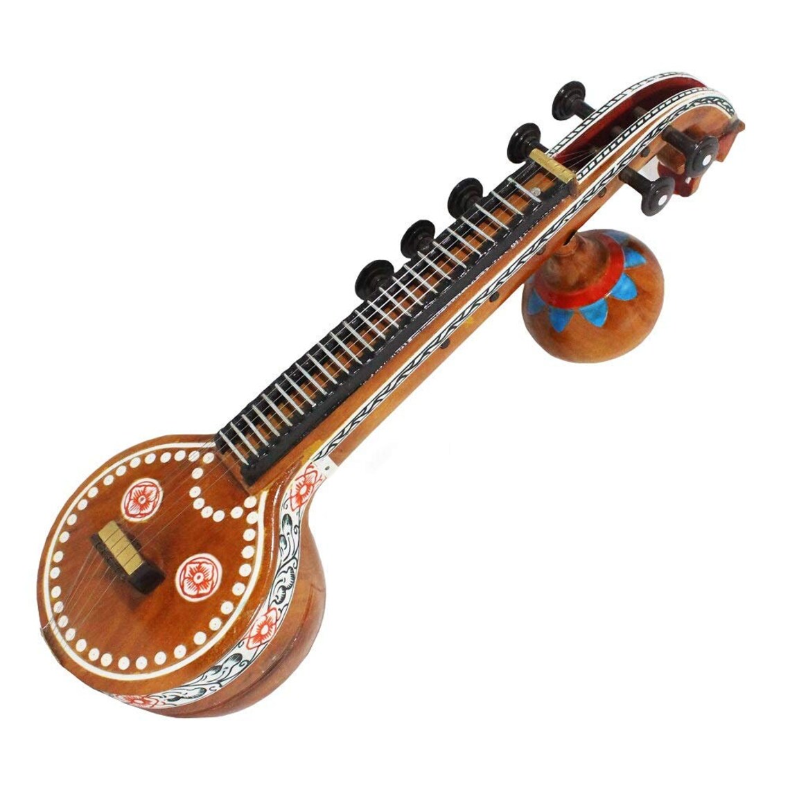 Miniature Bobbili Veena Saraswati Veena instrument of Etsy