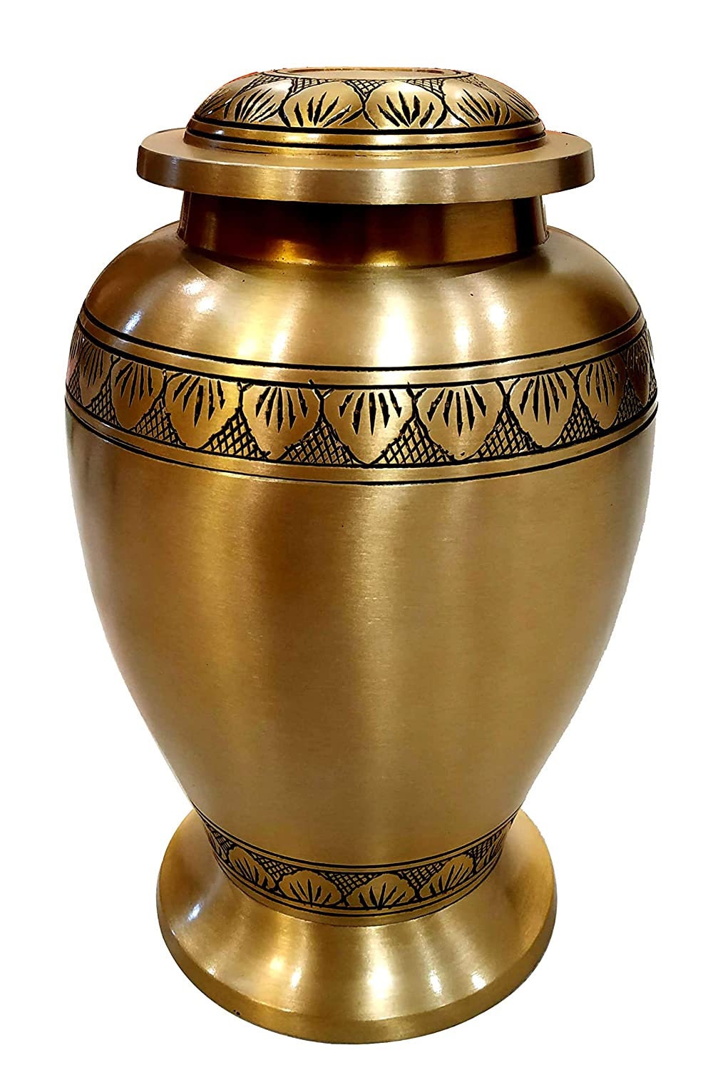 Brass Cremation urn Memorial Container Jar Pot Metal Urns Etsy