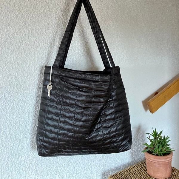 Stepp Shopper Tasche SCHWARZ