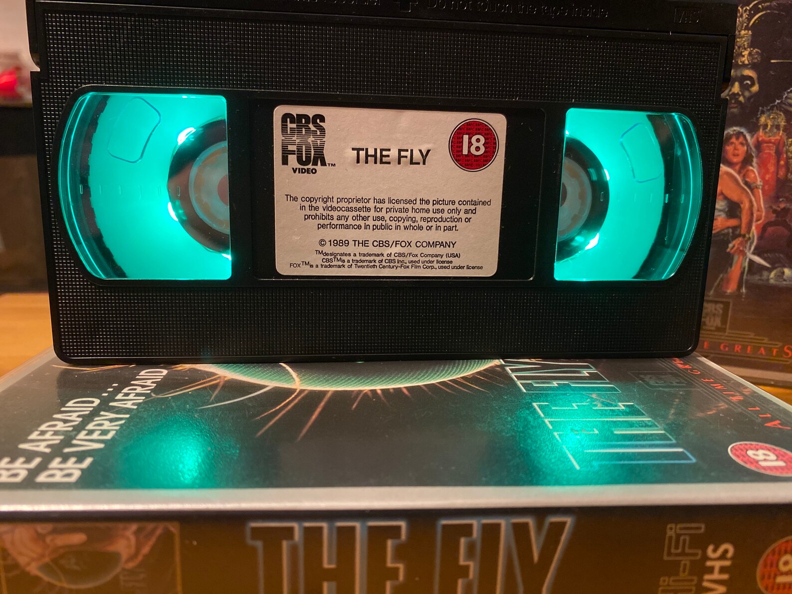 The Fly VHS Video Tape Light With Original Box Novelty Gift Etsy