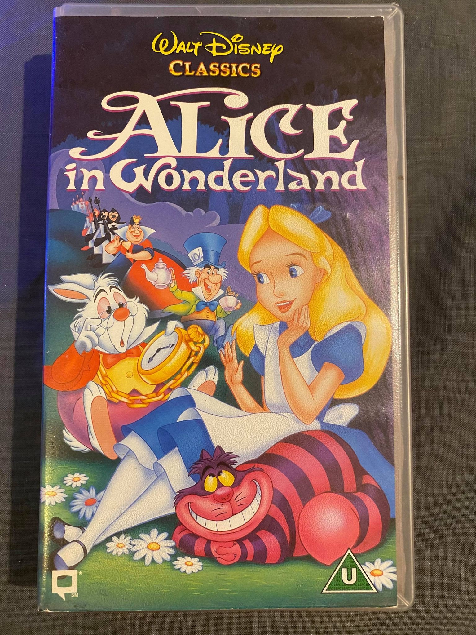 Disney's Alice In Wonderland VHS Video Tape licht Disney Etsy Nederland