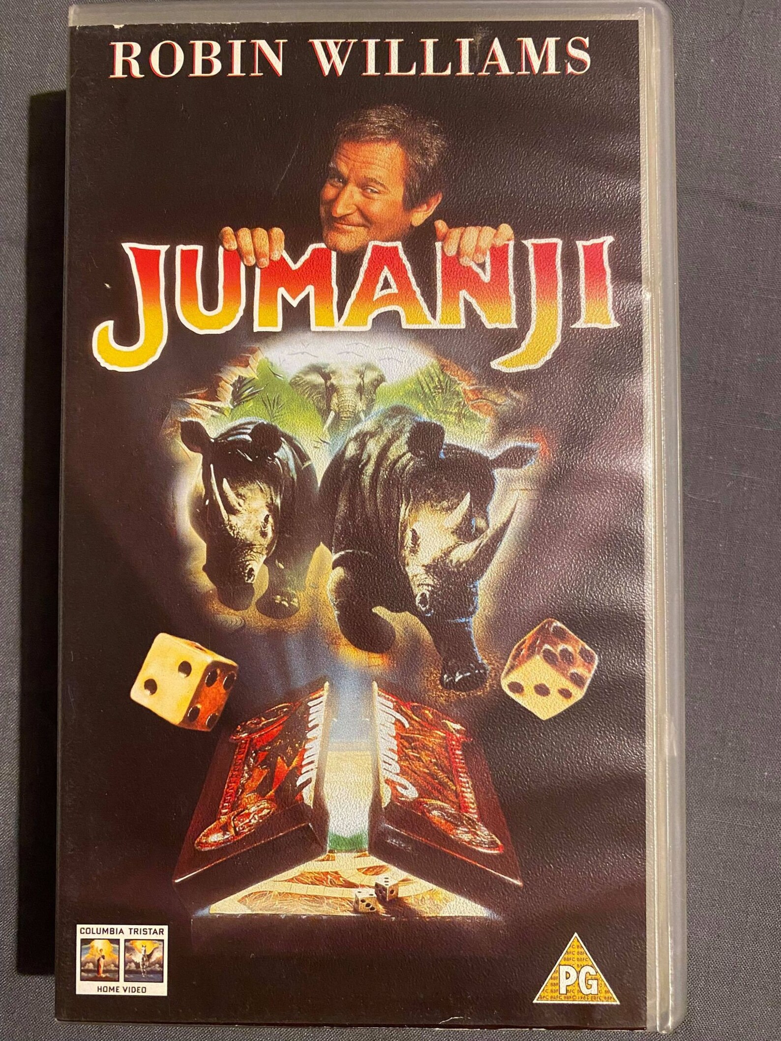 Jumanji VHS Video Tape Light With Original Box Novelty Gift Etsy UK