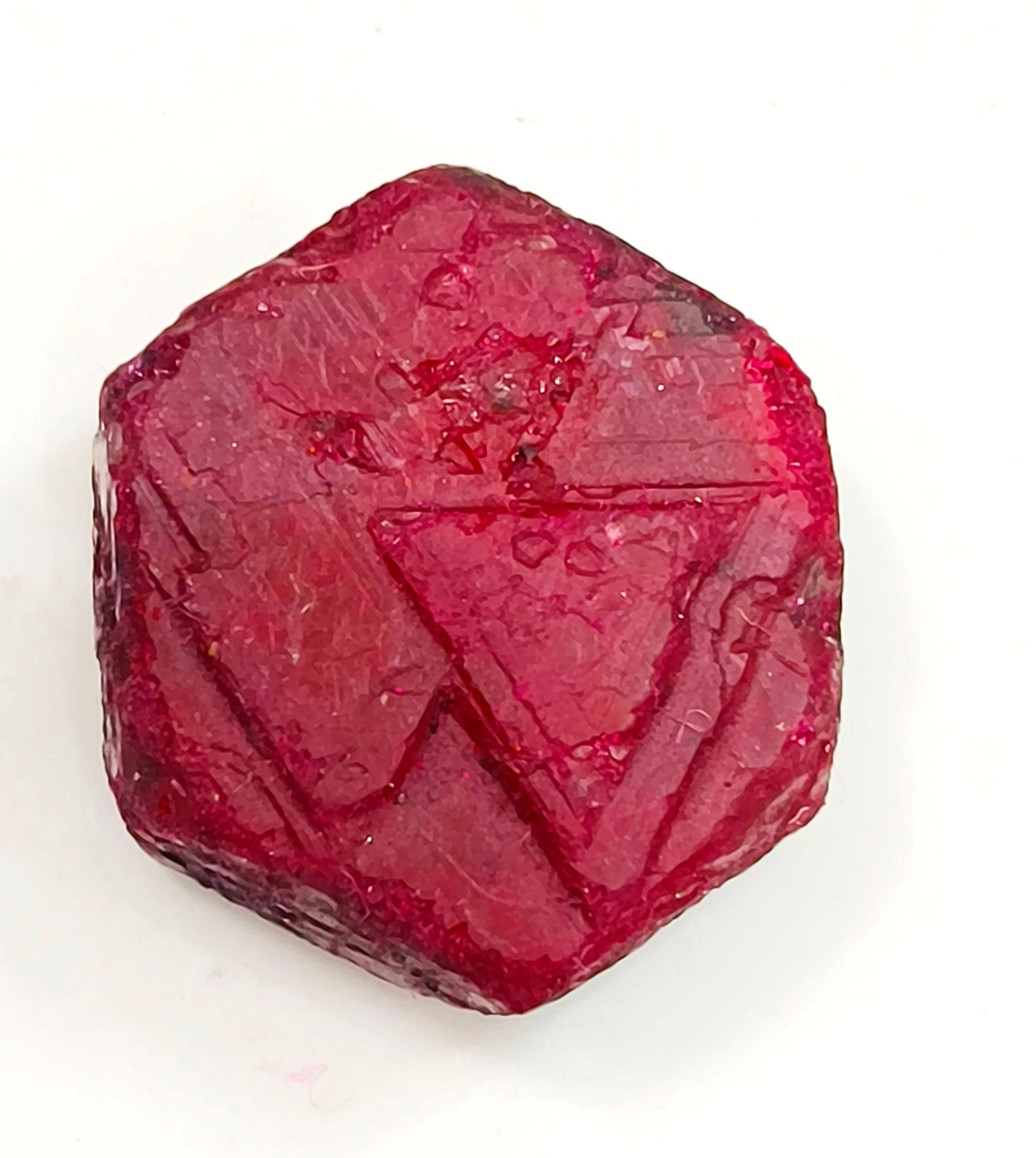 Dyed African Ruby Rough: Natural Red Corundum Gemstone - Etsy