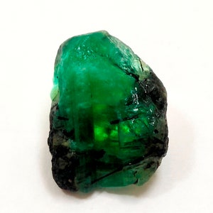 24.50 Cts 100% Natural Green Emerald Zambian Rough Loose Gemstone Genuine Zambian Emerald Rough Gemstone Valentine Day Gifts Emerald