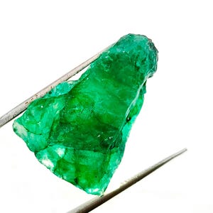 Natural Green Emerald Colombian Rough Loose Gemstone Colombian Emerald Rough Gemstone Day Gifts Emerald T77