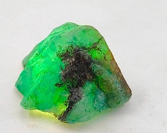 Colombian Green Emerald Rough Gemstone