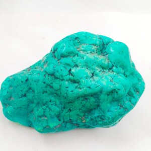 3670 Cts Natural Arizona Blue Turquoise Uncut Polish Rough Loose Gemstone Genuine Turquoise Uncut Polish Rough Gemstone M11