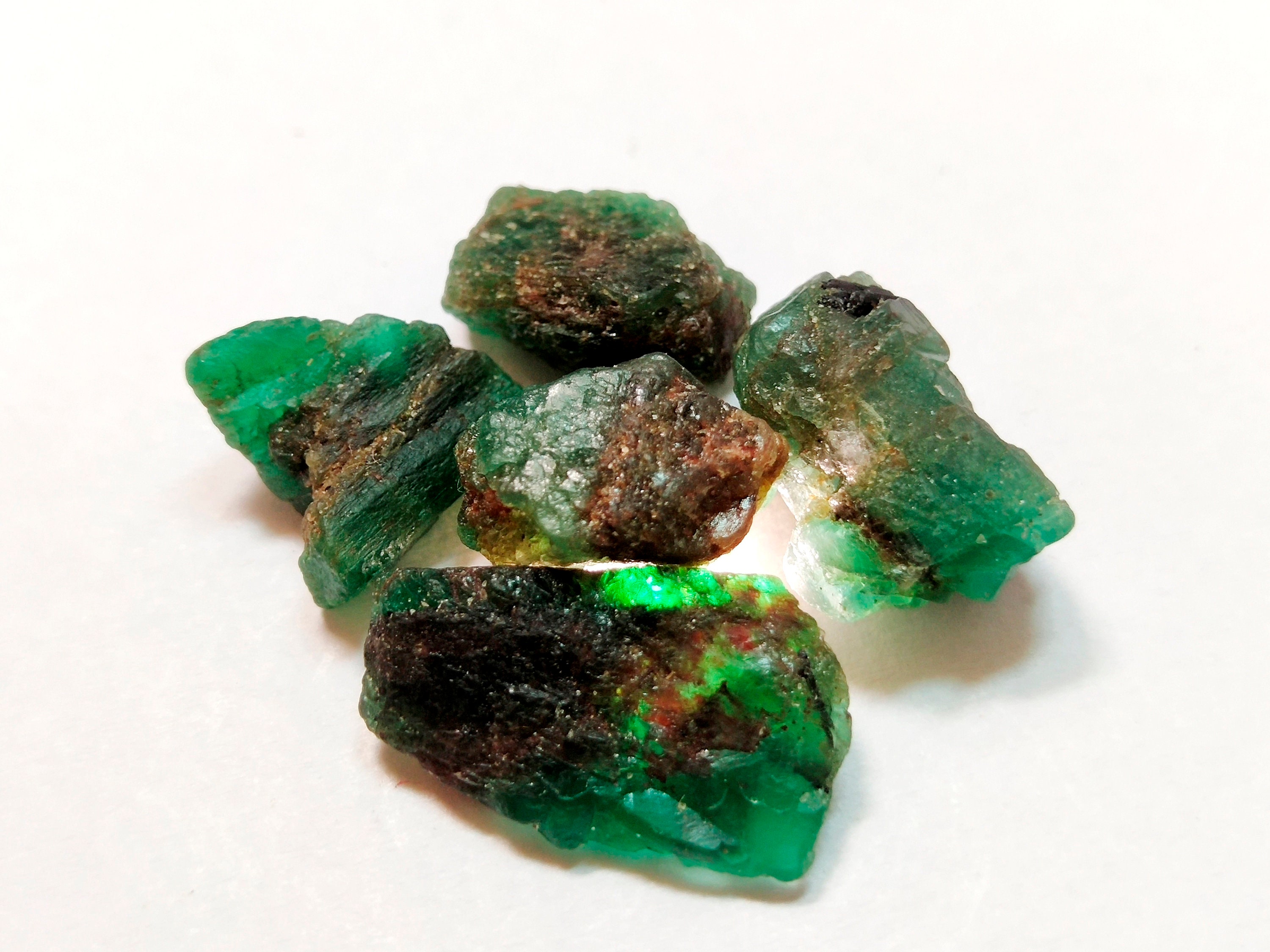 Raw Emerald Stone Genuine Emerald Crystal Natural Emerald - Etsy UK